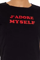 Jadore Myself Tee & Pants Pajama Set