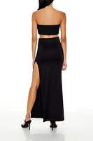Sculpt Cutout Tube Maxi Dress