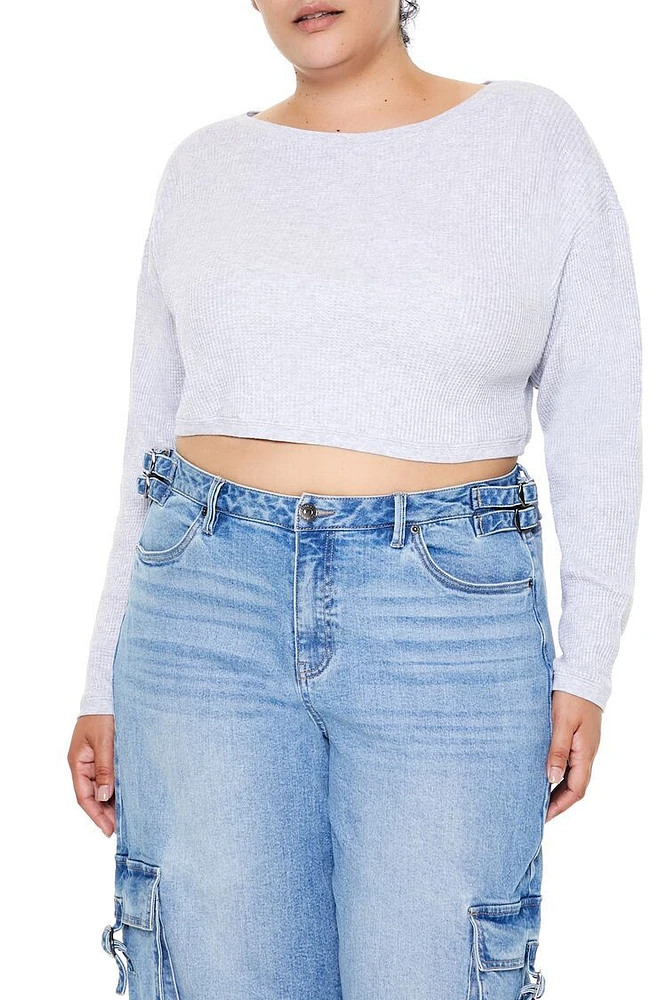 Plus Thermal Crop Top