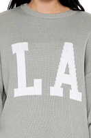 LA Graphic Drop-Sleeve Sweater