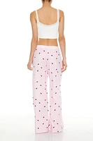 Ladybug & Daisy Print Pajama Pants