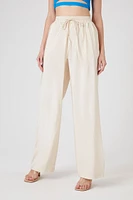 Drawstring Wide-Leg Pants