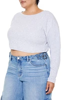 Plus Thermal Crop Top