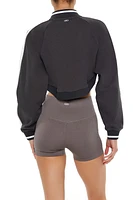 Active Varsity Cropped Jacket