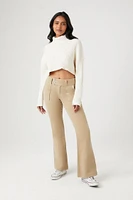 Cropped Turtleneck Sweater