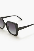 Tinted Square Frame Sunglasses