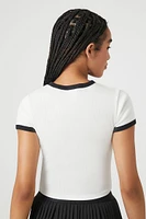 Le Sport Graphic Ringer Tee