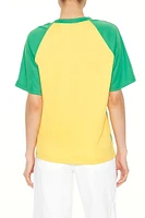 Brazil Graphic Raglan Tee