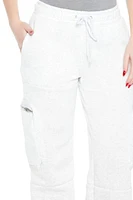Fleece Toggle Cargo Sweatpants