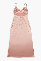Satin Cami Maxi Dress