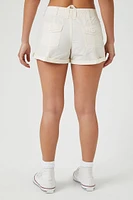 Cuffed Mid-Rise Shorts