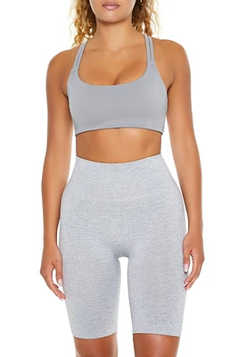 Seamless Layered Sports Bra