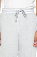 Heathered Varsity Drawstring Pants