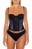 Cherry Underwire Corset Cami