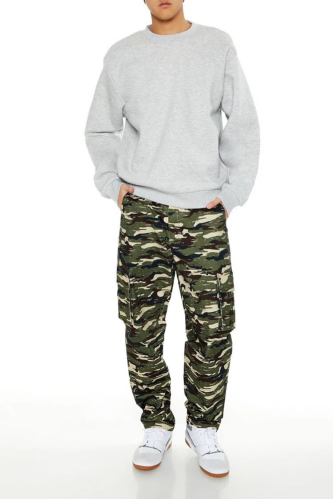 Slim-Fit Camo Cargo Pants