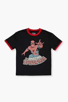 Kids Spider-Man Ringer Tee (Girls + Boys)