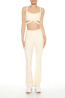 Strappy Longline Sports Bra