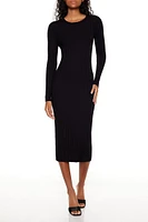 Bodycon Midi Sweater Dress