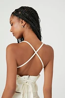 Crisscross Cropped Cami