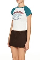 Aerosmith Raglan Baby Tee