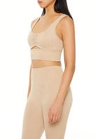 Seamless Y-Back Sports Bra