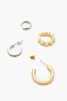 Two-Tone Ear Cuff Set