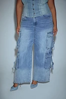 Plus Bratz Cargo Jeans