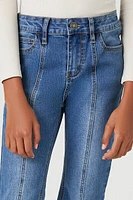 Girls Mid-Rise Flare Jeans (Kids)