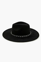 Curb Chain-Trim Fedora