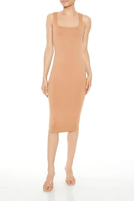 Contour Sculpt Tank Midi Dress