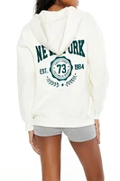 New York Zip-Up Hoodie