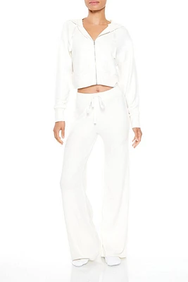 Drawstring Flare Lounge Pants