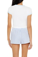 Pochacco Ringer Baby Tee
