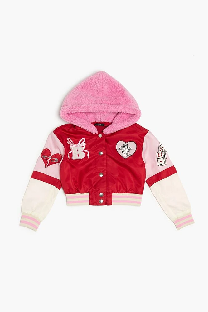 Girls Hooded Bunny Jacket (Kids)