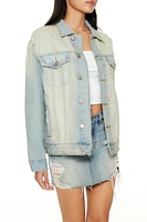 Stone Wash Denim Trucker Jacket