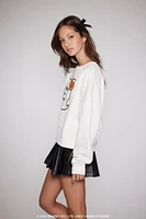 Ghost Hello Kitty Graphic Pullover