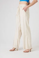 Drawstring Wide-Leg Pants