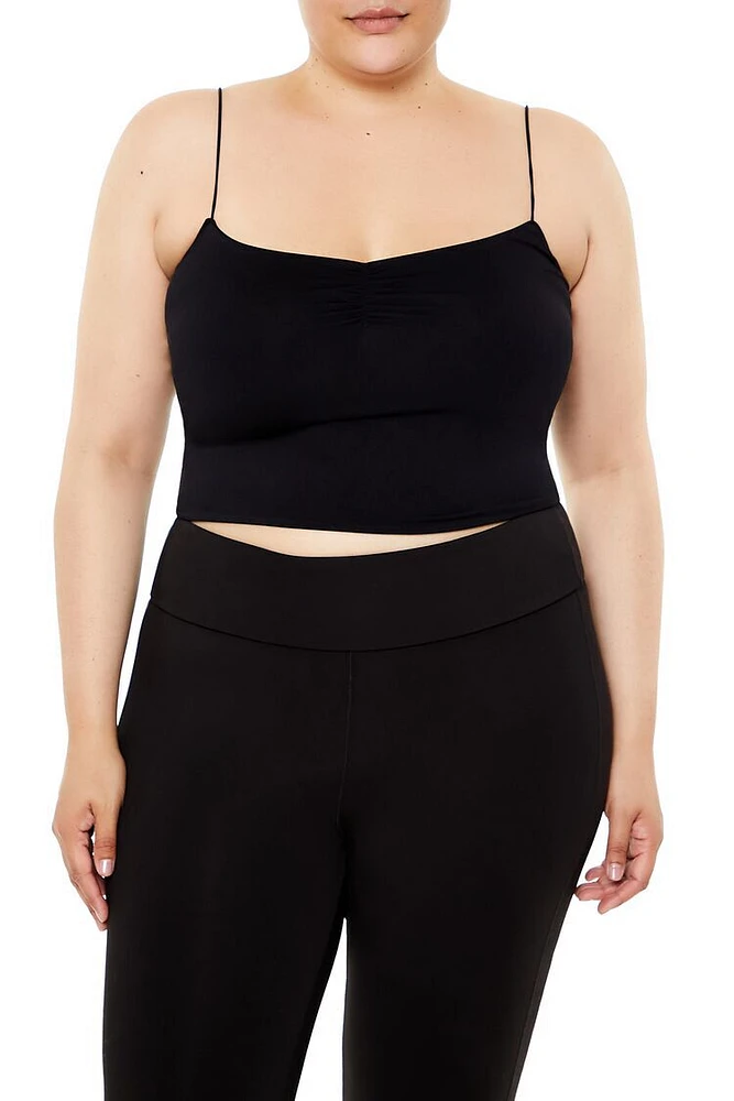 Plus Seamless Cropped Cami