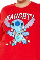 Plus Naughty Stitch Pullover