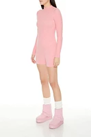 Seamless Mock Neck Romper