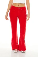 Corduroy High-Rise Flare Pants