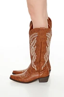 Embroidered Western Cowboy Boots