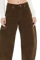 Corduroy Baggy Barrel Pants