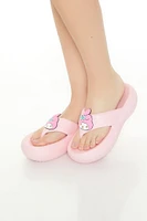 Sanrio Flatform Thong Sandals