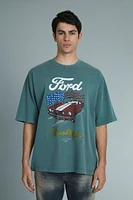 Ford Embroidered Graphic Tee