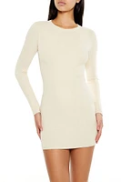 Long-Sleeve Bodycon Mini Dress