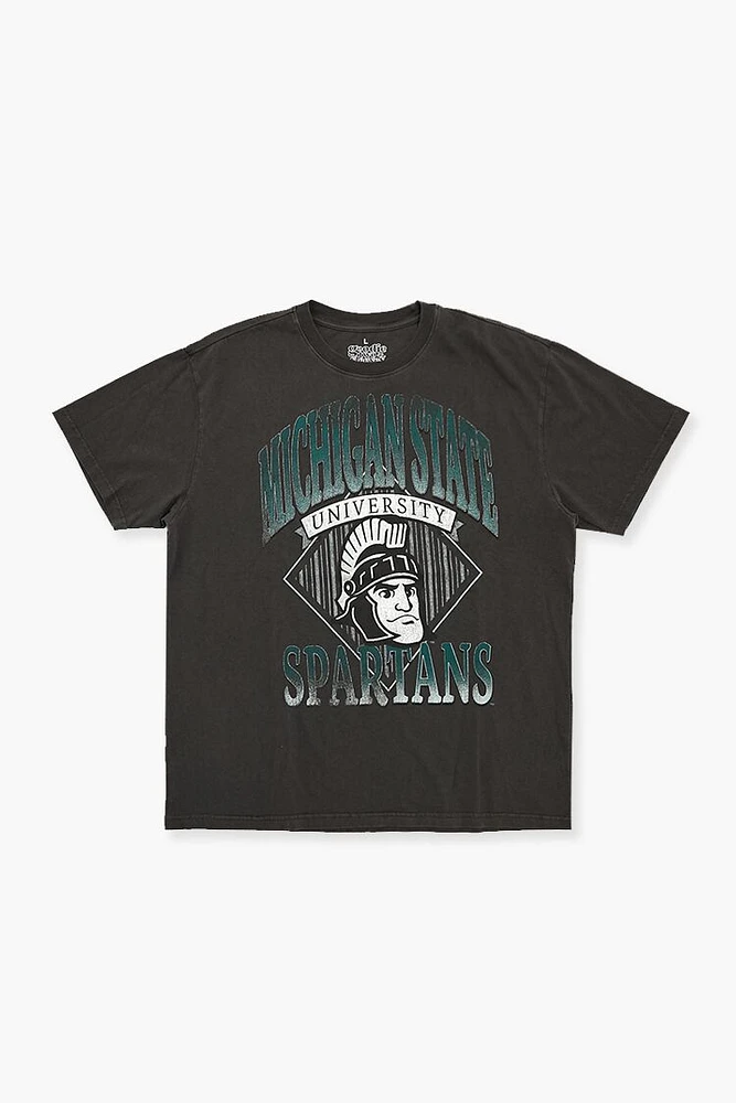 Michigan State Shimmer Foil Tee