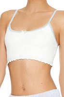 Seamless Bow Longline Bralette