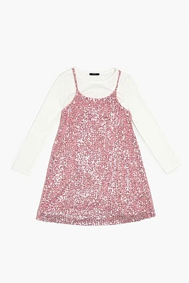 Girls Sequin Top & Dress Set (Kids)