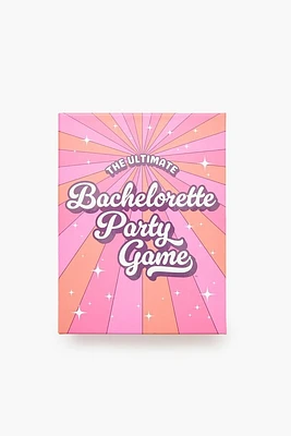 The Ultimate Bachelorette Party Game